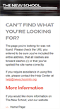 Mobile Screenshot of newschoolinfo.org